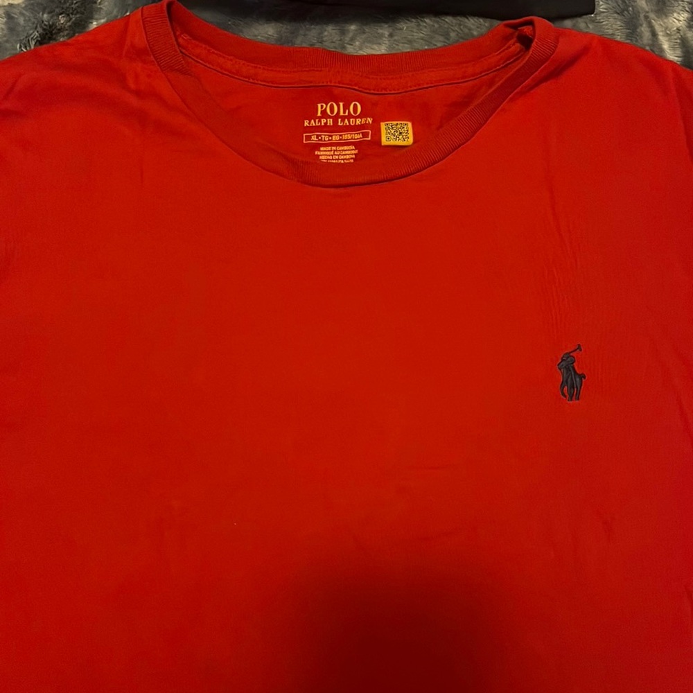 Ralph Lauren xl red tshirt